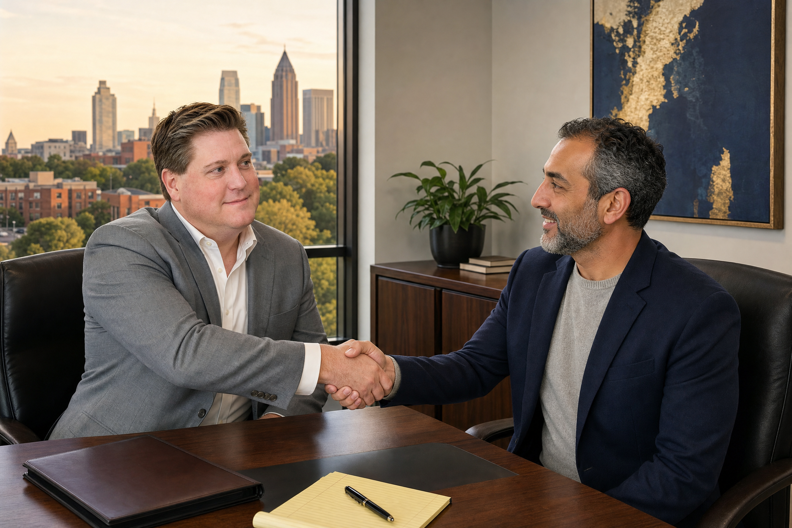 business owner handshake deal for Shareholder Agreement Review For Georgia Business Owners