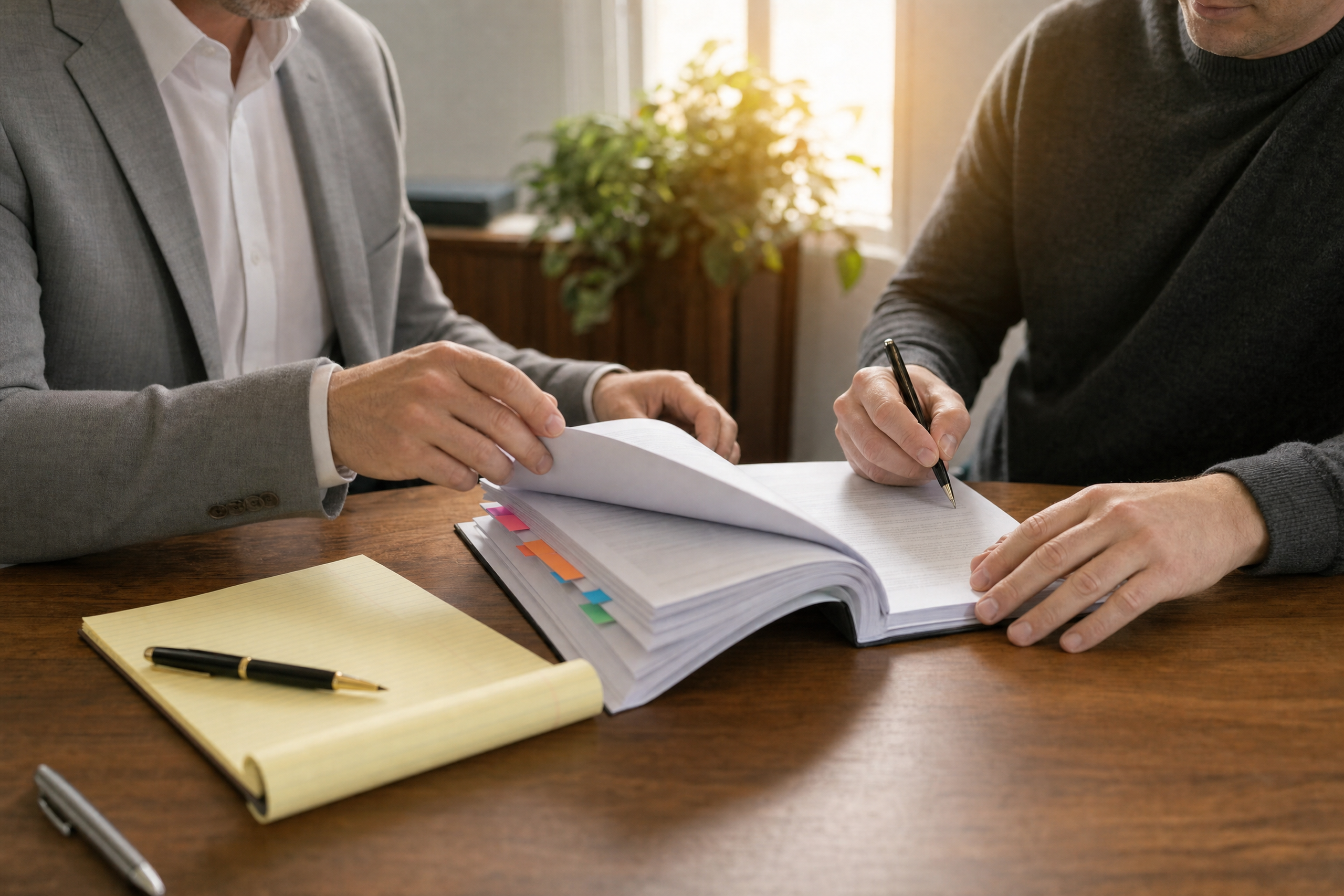 msa agreement review hands desk for When A Georgia Business Should Use A Master Services Agreement